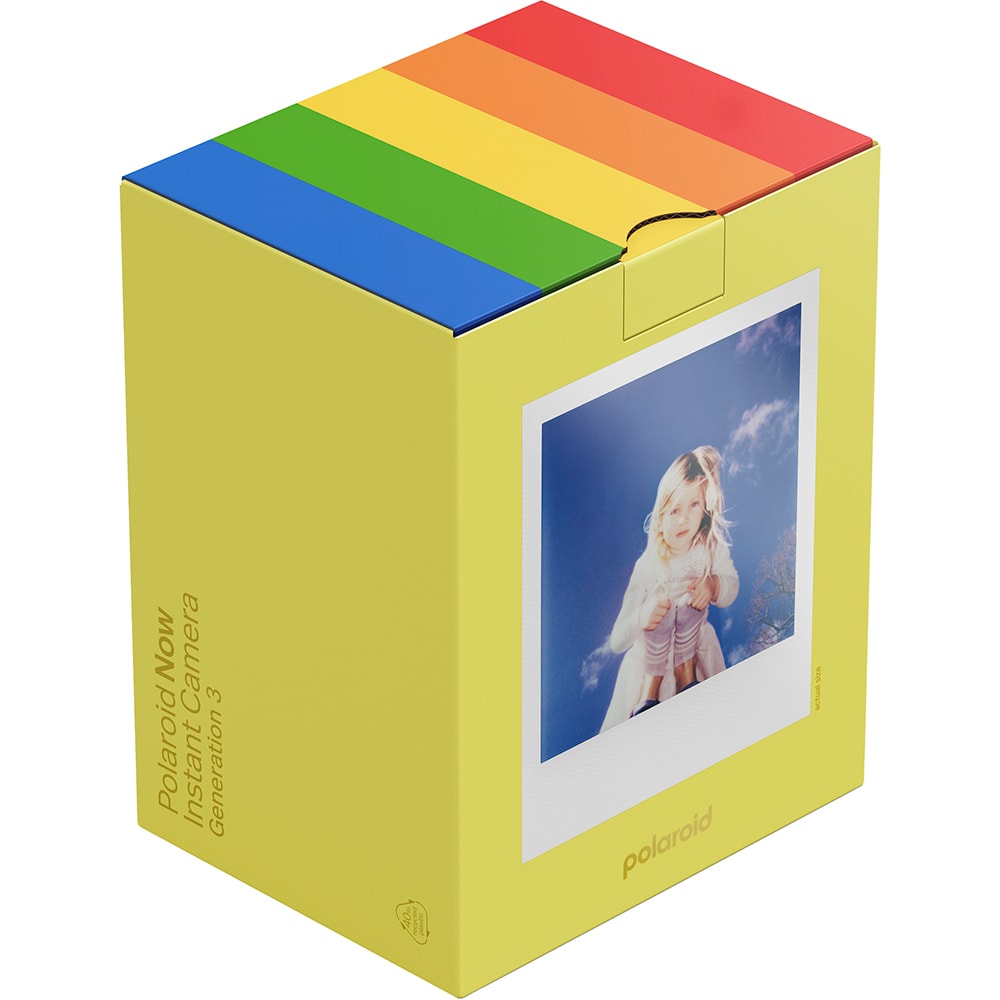 Aparat foto instant POLAROID Now Generation 3, galben