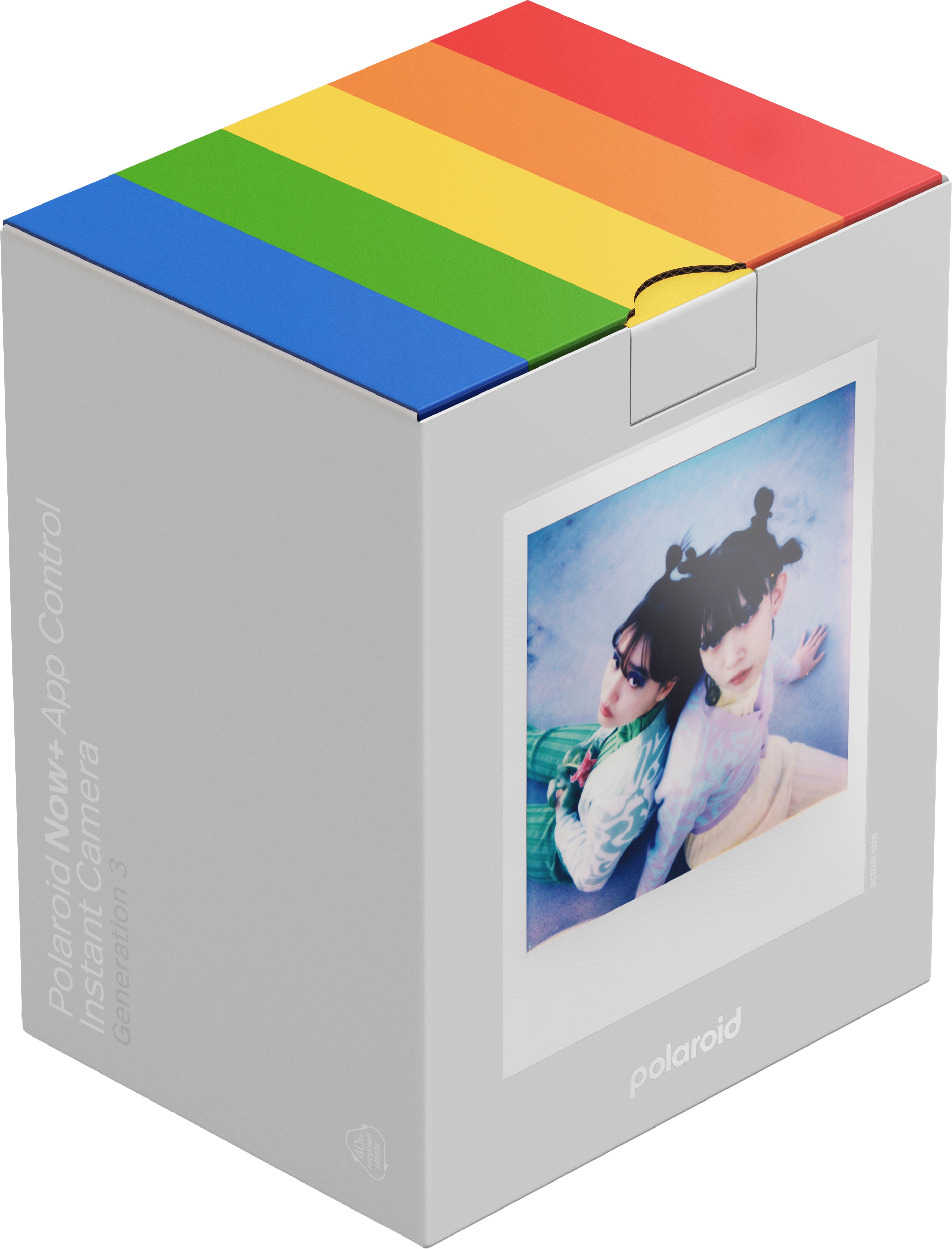 Aparat foto instant POLAROID Now+ Generation 3, alb