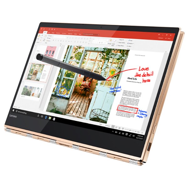 Laptop 2 in 1 LENOVO Yoga 920-13IKB, Intel® Core™ i7-8550U pana la 4.0GHz, 13.9" UHD Touch, 8GB, SSD 512GB, Intel® HD Graphics 620, Windows 10 Home