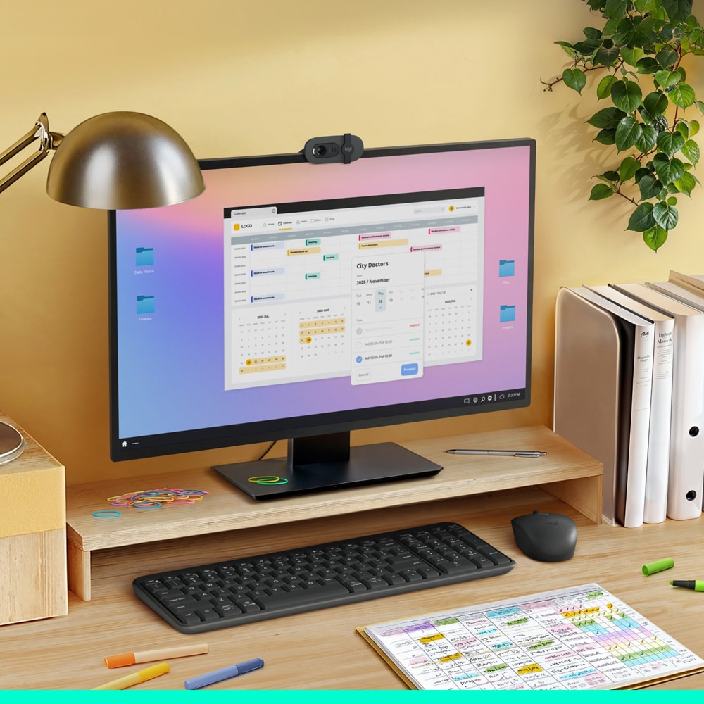 Tastatura Wireless LOGITECH K250, Bluetooth, Layout US, negru