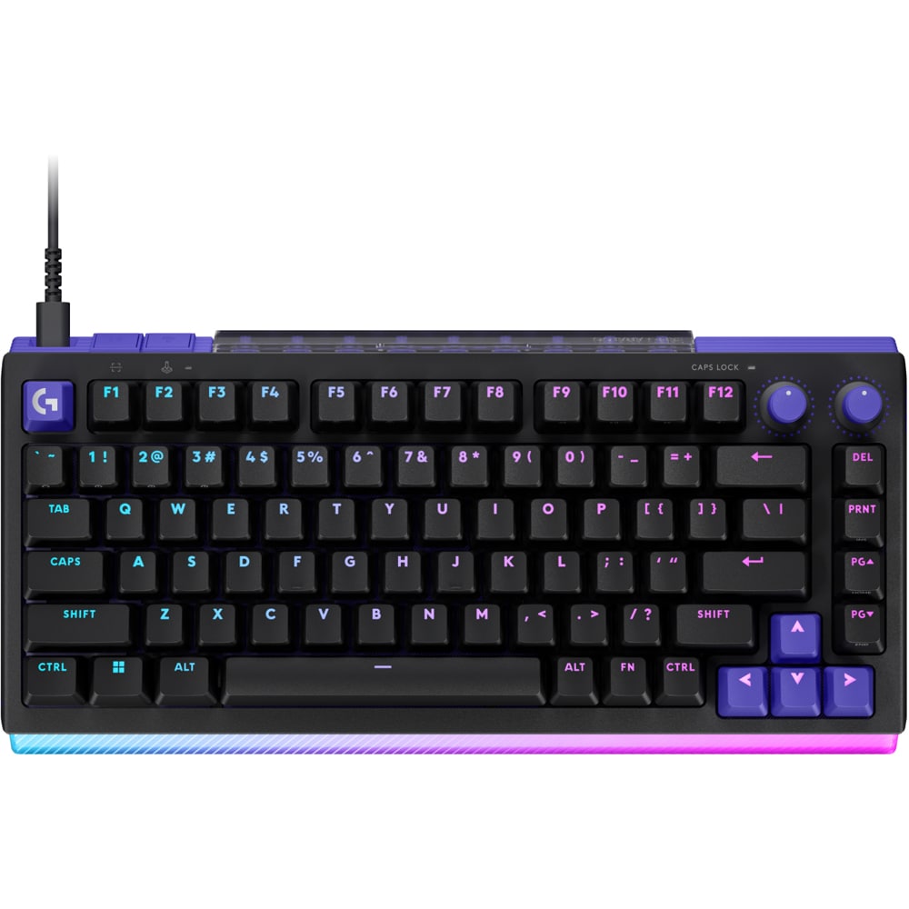 Tastatura Gaming mecanica LOGITECH G512 X 75 Linear, USB, Layout US, negru