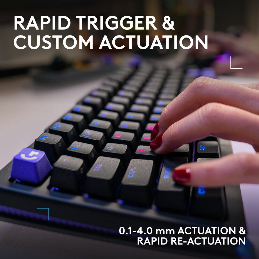 Tastatura Gaming mecanica LOGITECH G512 X 75 Linear, USB, Layout US, negru