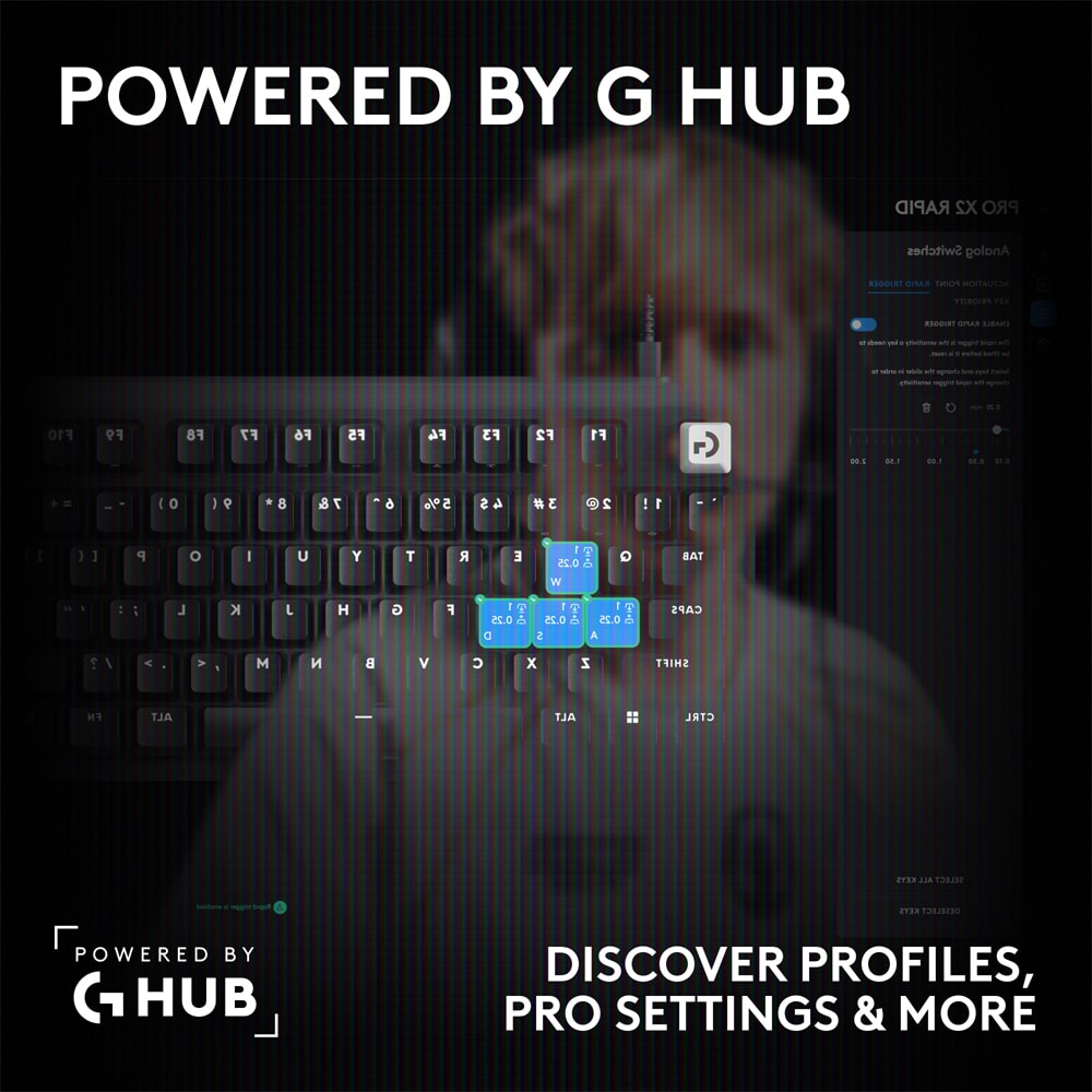 Tastatura Gaming mecanica LOGITECH Pro X2 Rapid, USB, roz