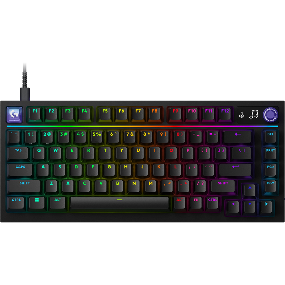 Tastatura Gaming mecanica LOGITECH G316 X 75, USB, Layout US, negru