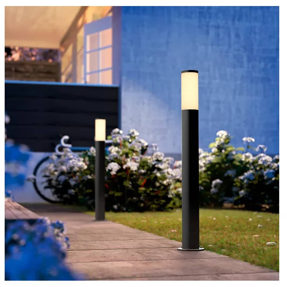 Stalp de iluminat exterior PHILIPS UTRECHT, 20 W, IP44, antracit