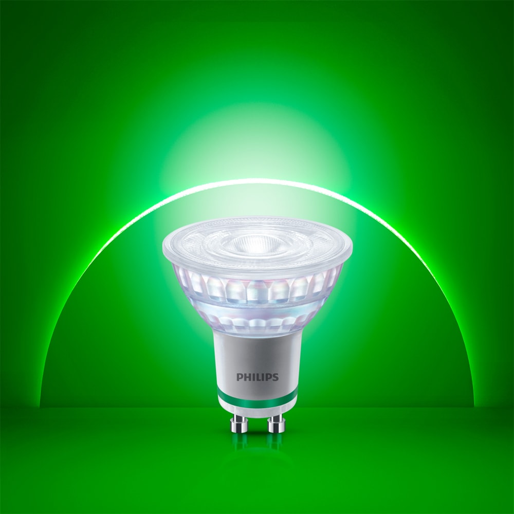 Spot LED PHILIPS, 2.1W, 375lm, IP20, lumina neutra, transparent
