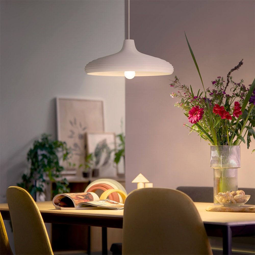 Bec LED filament PHILIPS, A60, E27, 4W, 2700K, 840lm, lumina calda