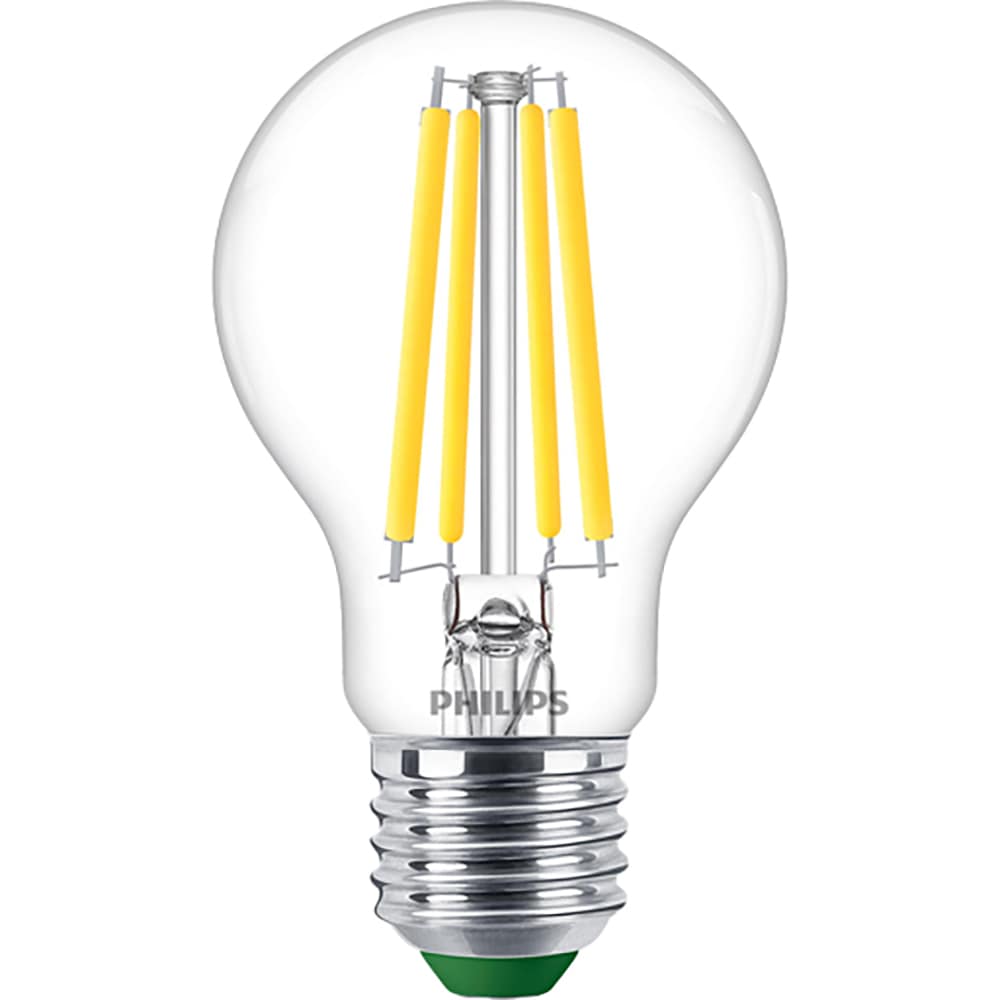Bec LED filament PHILIPS, A60, E27, 4W, 4000K, 840lm, lumina neutra
