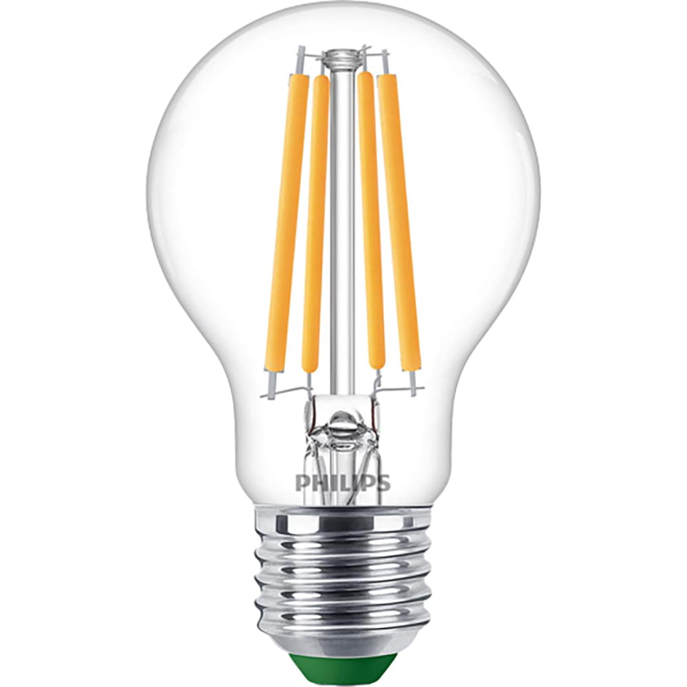 Bec LED filament PHILIPS, A60, E27, 5.2W, 2700K, 1095lm, lumina calda