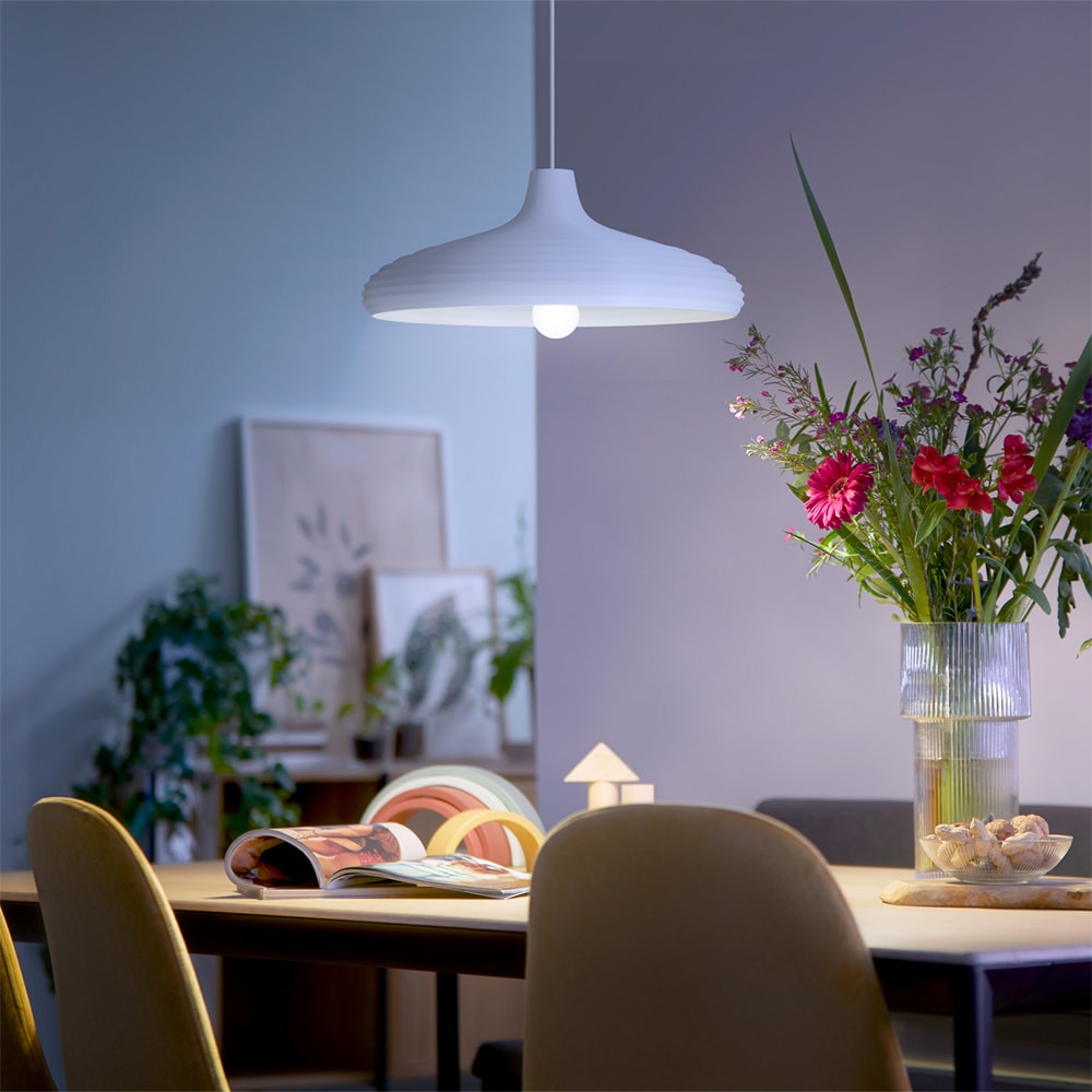 Bec LED filament PHILIPS, A60, E27, 5.2W, 4000K, 1095lm, lumina neutra