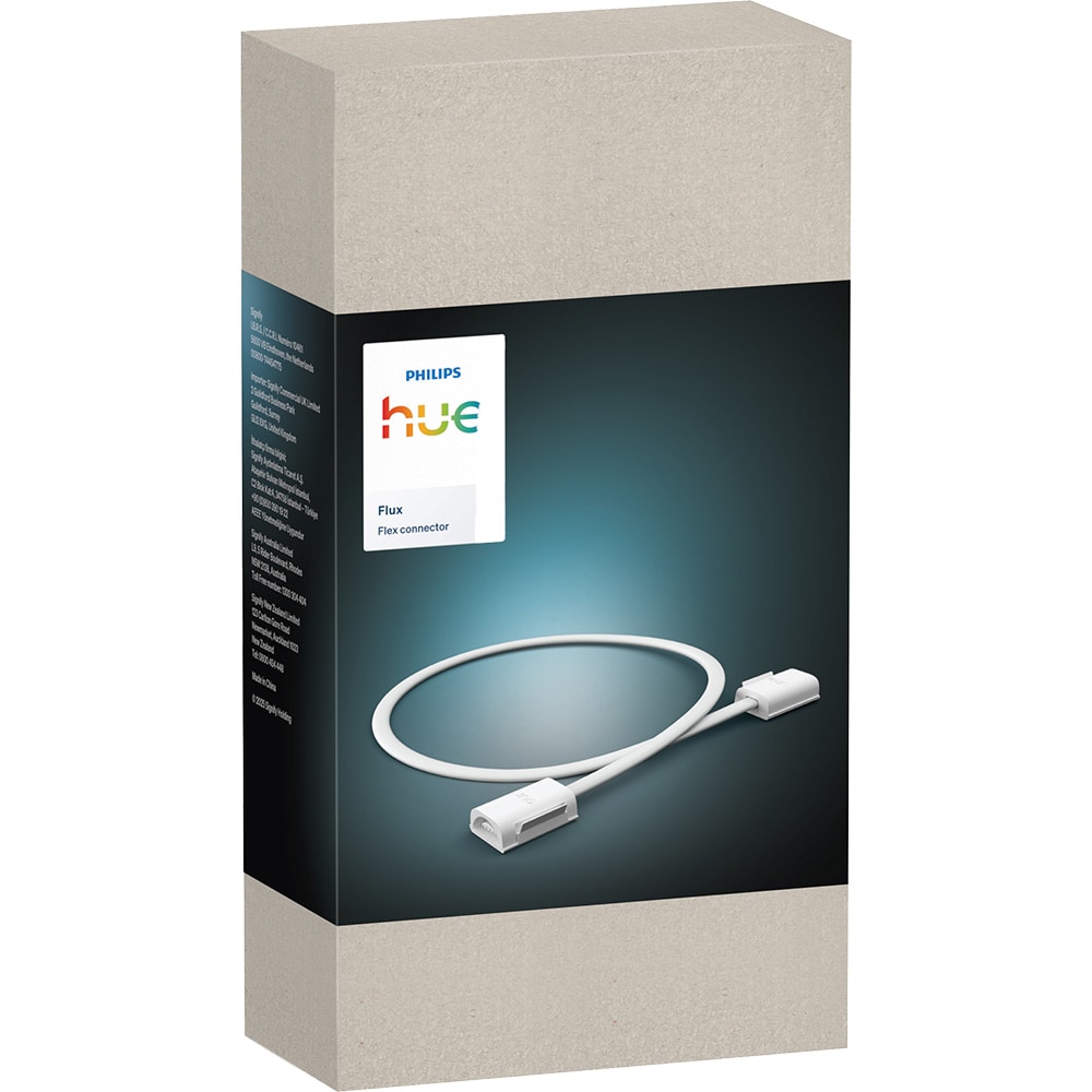 Set 4 conectori flexibili PHILIPS Hue, 4.5 x 8.9 x 16.6 cm, IP20, plastic, alb