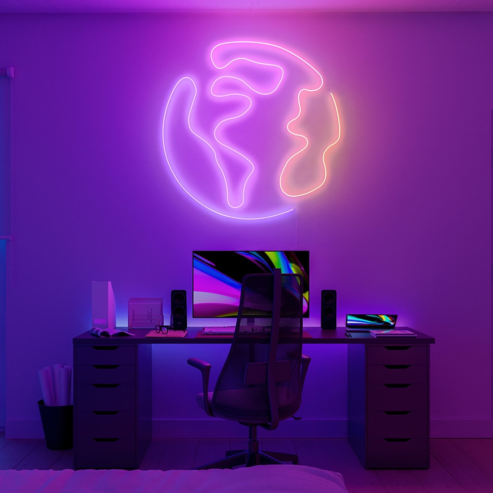 Banda LED RGB PHILIPS Hue Essential, 19W, IP20, plastic, transparent, 5 m