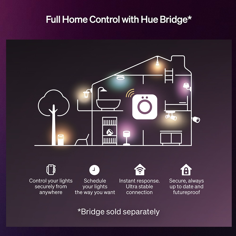 Extensie banda LED PHILIPS Hue Flux, IP20, plastic, transparent, 5 m