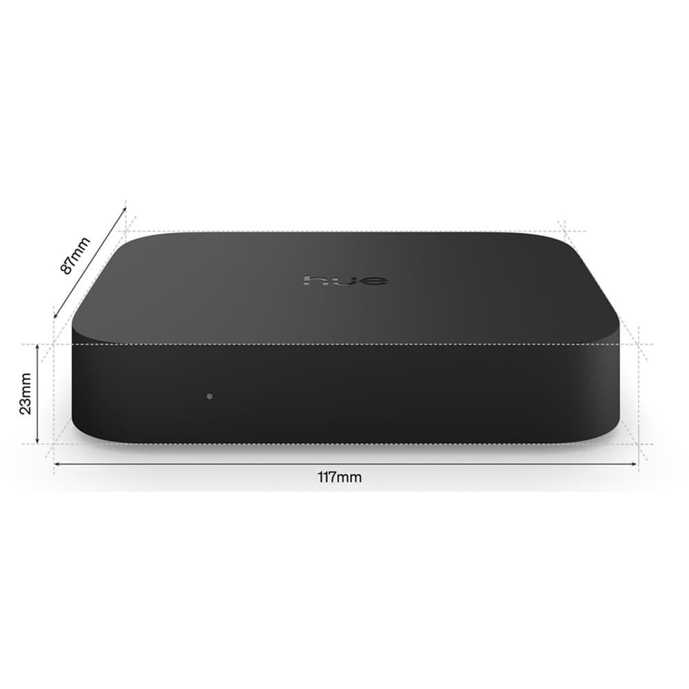 Accesoriu pentru sistemul de iluminat Sync Box Play HDMI PHILIPS HUE, 4K Home Theater, 60Hz, negru