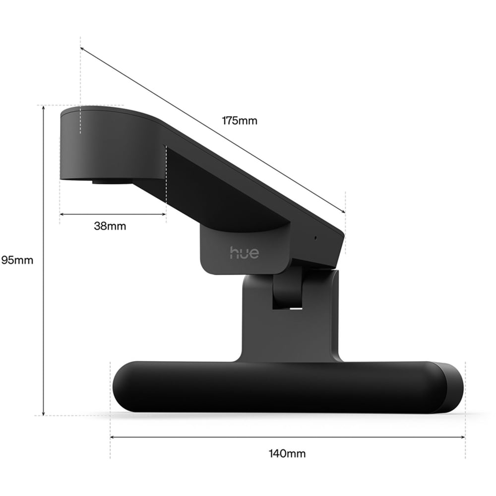 Accesoriu pentru sistemul de iluminat Hue Play Screen Sync TV HDMI PHILIPS HUE, 4K, negru