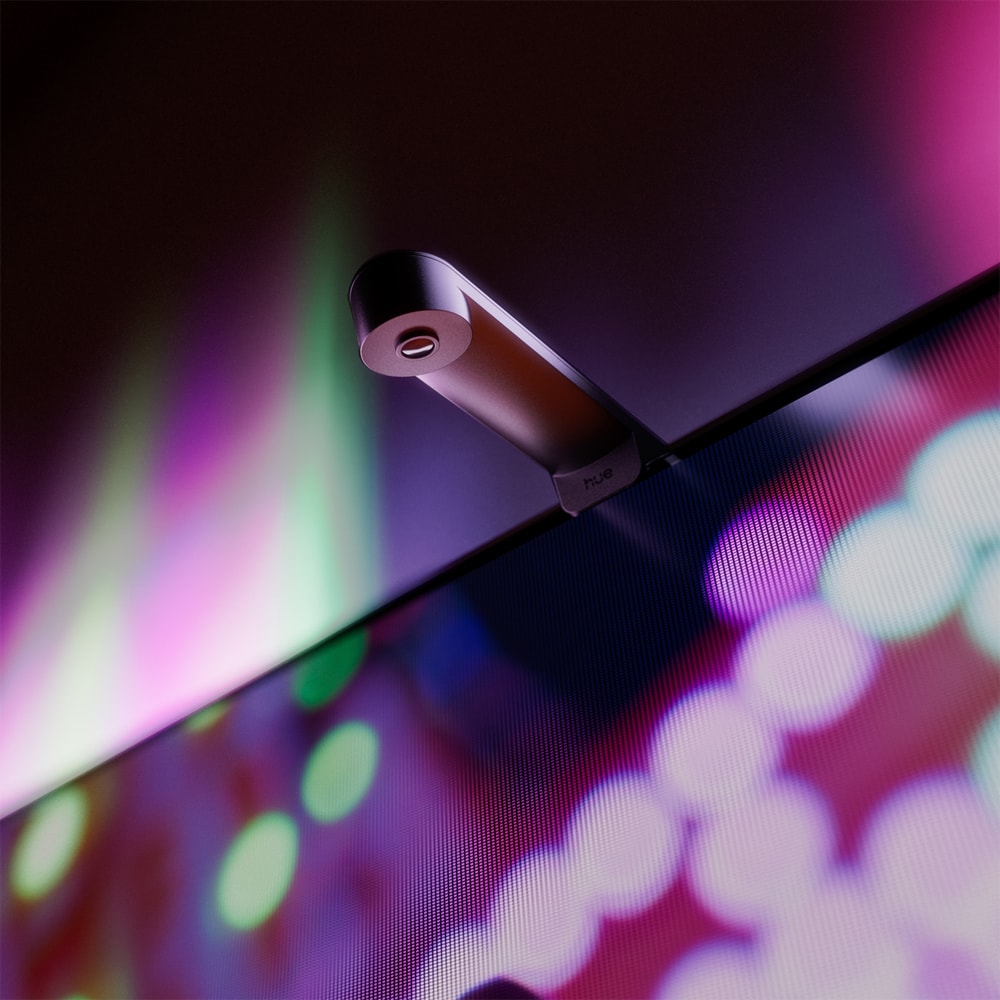 Accesoriu pentru sistemul de iluminat Hue Play Screen Sync TV HDMI PHILIPS HUE, 4K, negru
