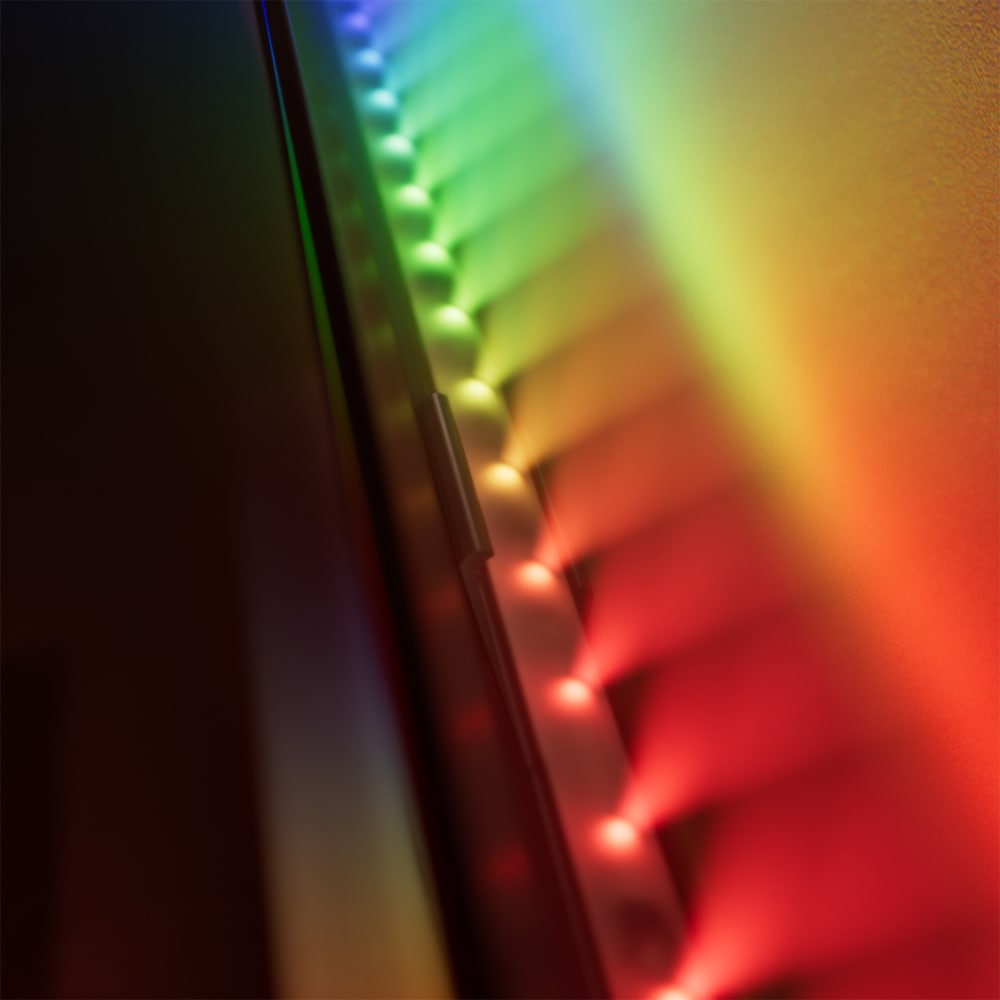 Banda LED Smart PHILIPS Hue Play Gradient, RGBW, pentru TV 85", 10.5W, 1050lm, 2.5 m