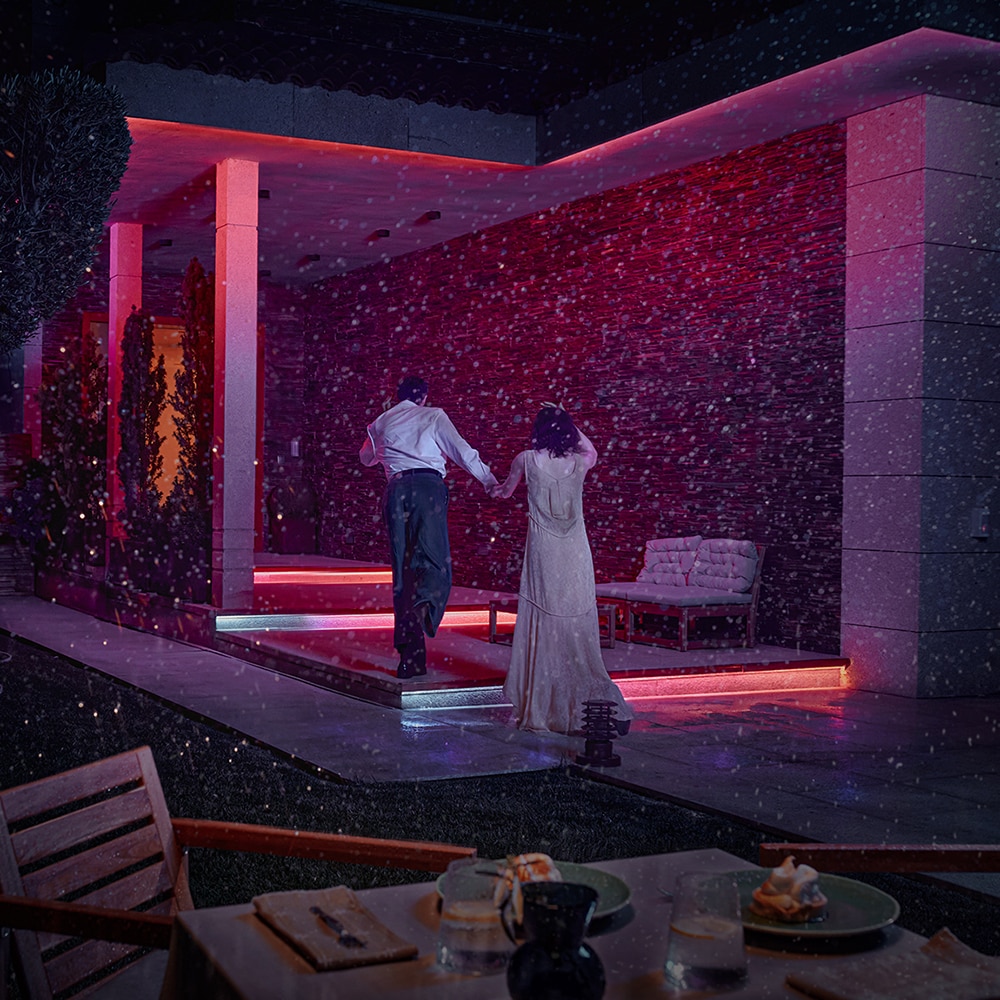 Banda LED exterior Smart PHILIPS Hue Flux, ZigBee, RGB, 30W, 3000lm, 5m