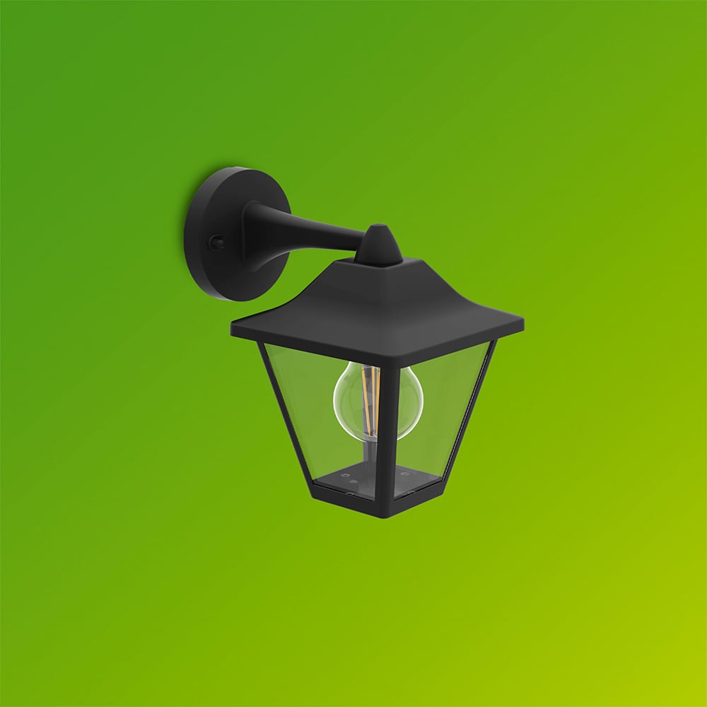 Lampa solara Philips Juli, 25W, IP44, plastic, negru
