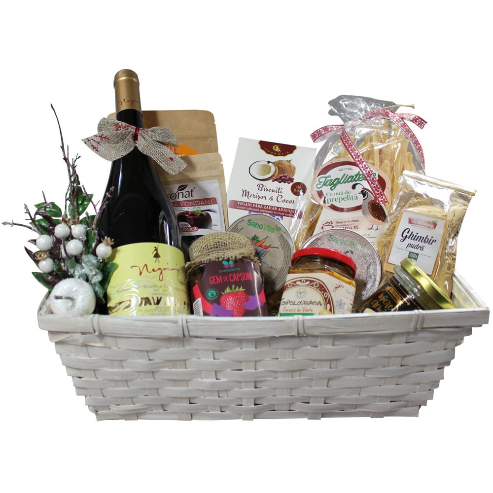 Cos cadou LUXURY BASKETS Bunatati Romanesti 12BR