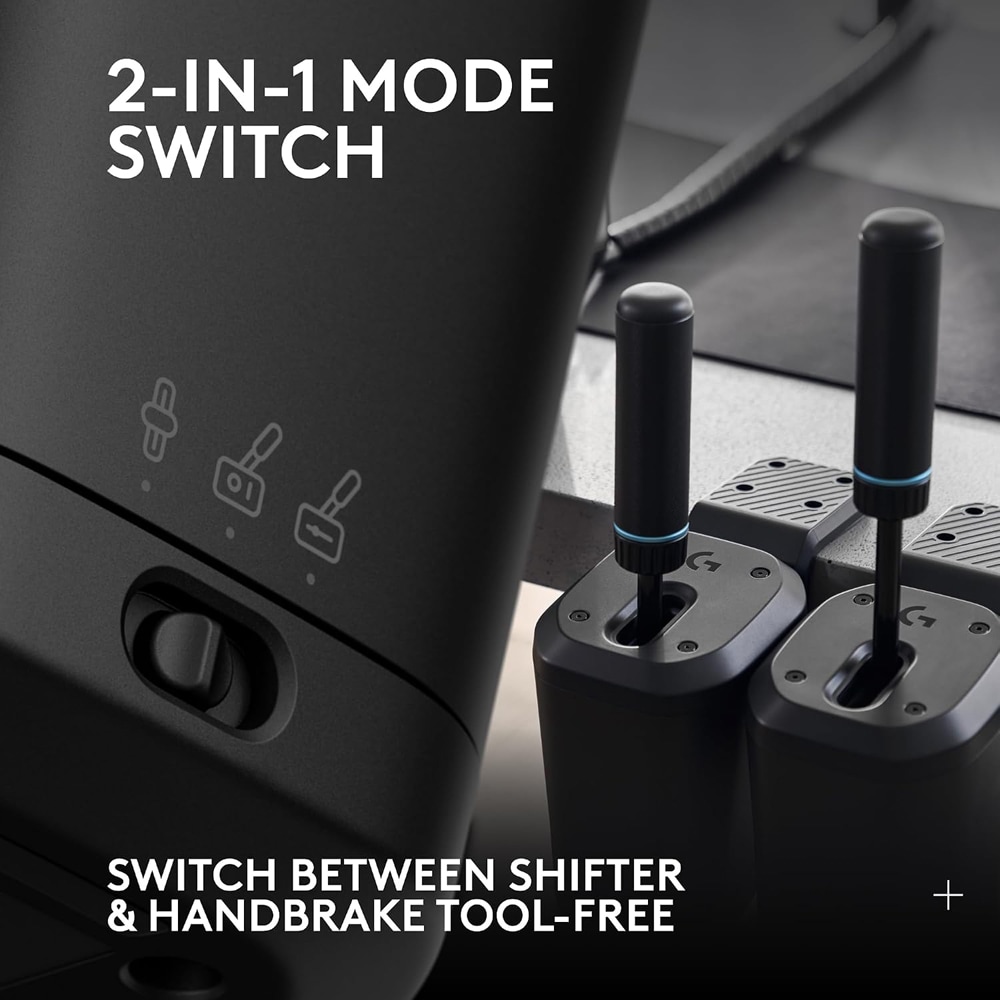 Schimbator viteze si frana de mana LOGITECH G, negru