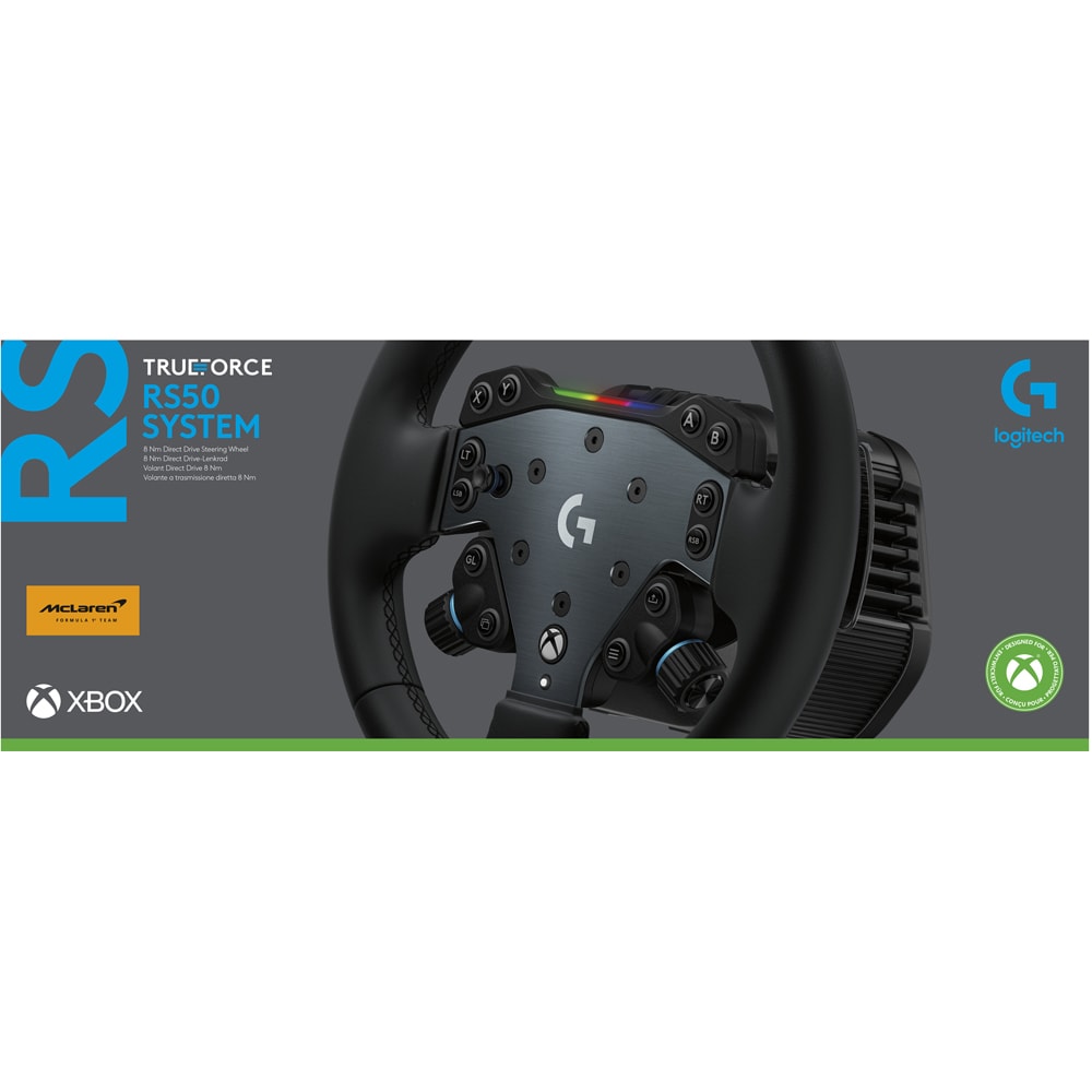 Volan gaming LOGITECH RS50 (Xbox/PC), negru