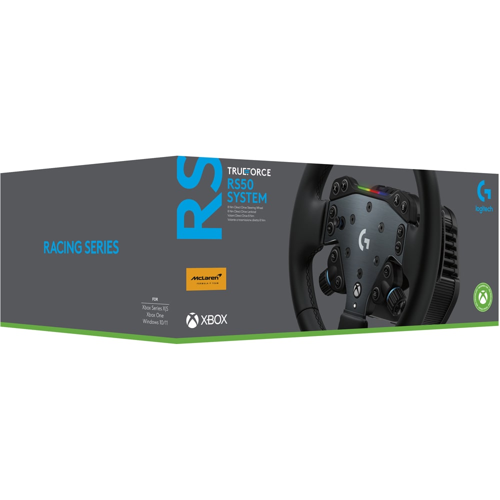 Volan gaming LOGITECH RS50 (Xbox/PC), negru