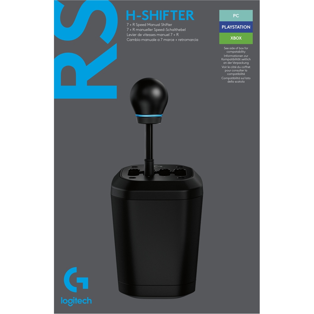Schimbator viteze si frana de mana LOGITECH G RS H, negru