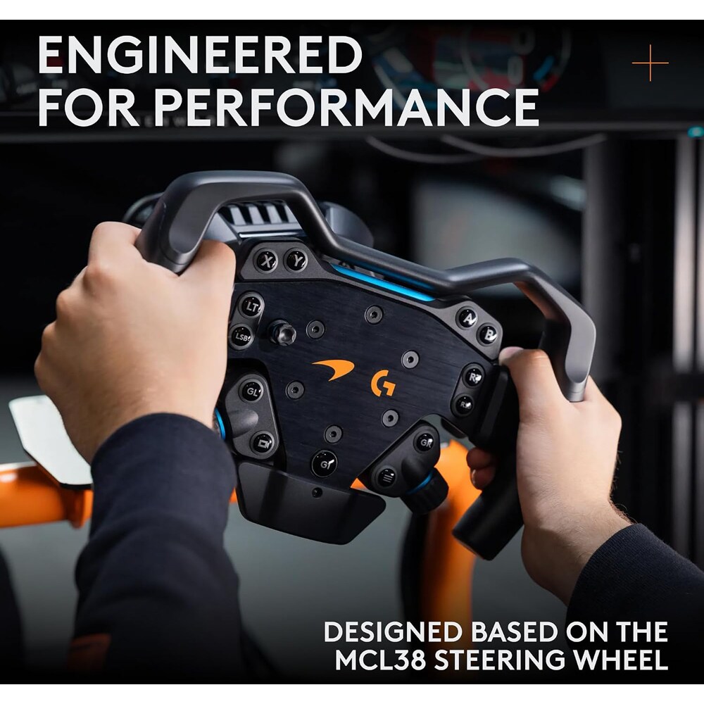 Volan gaming LOGITECH G RS McLaren Racing (PS5/PC), negru