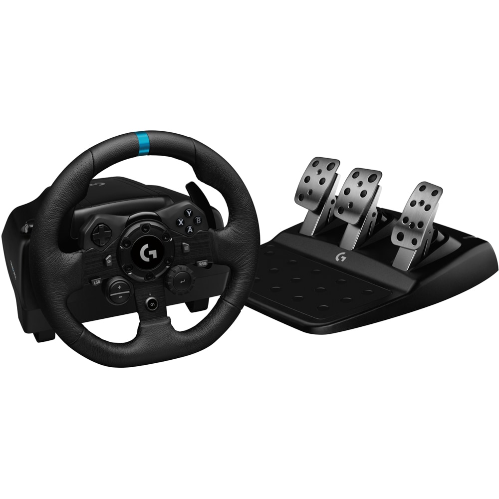 Volan Gaming LOGITECH TrueForce G923, PC, negru