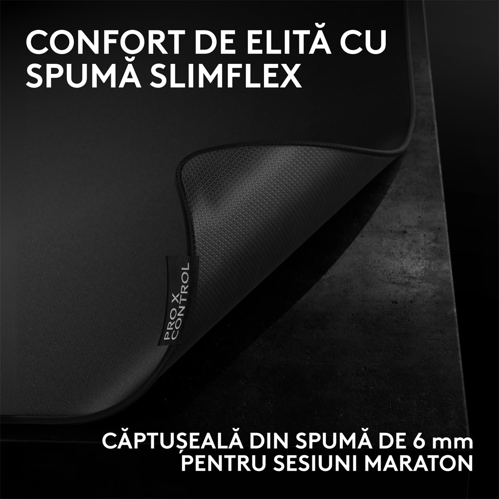 Mouse Pad Gaming LOGITECH G Pro X Control, negru