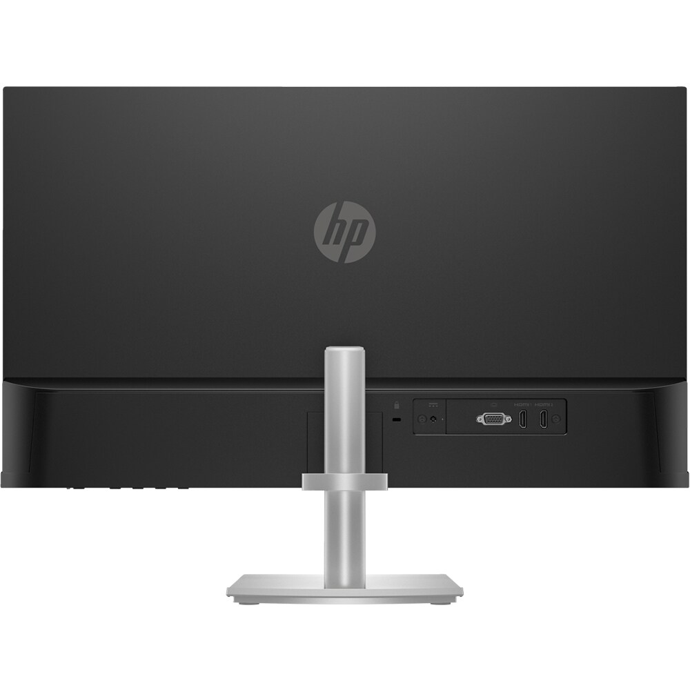 Monitor LED IPS HP 527sh, 27", Full HD, 100Hz, Inaltime ajustabila, argintiu-negru
