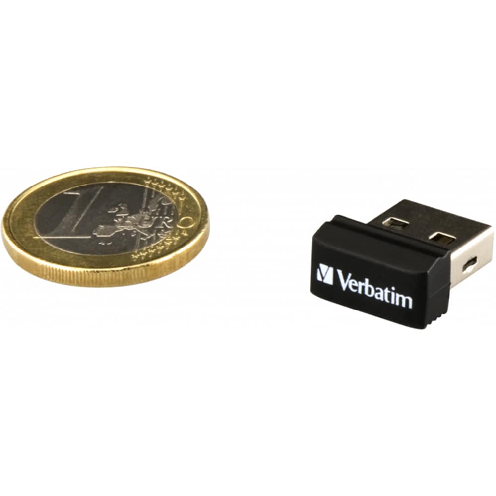 Memorie USB VERBATIM Store 'n' Stay NANO, 32GB, USB 2.0, negru