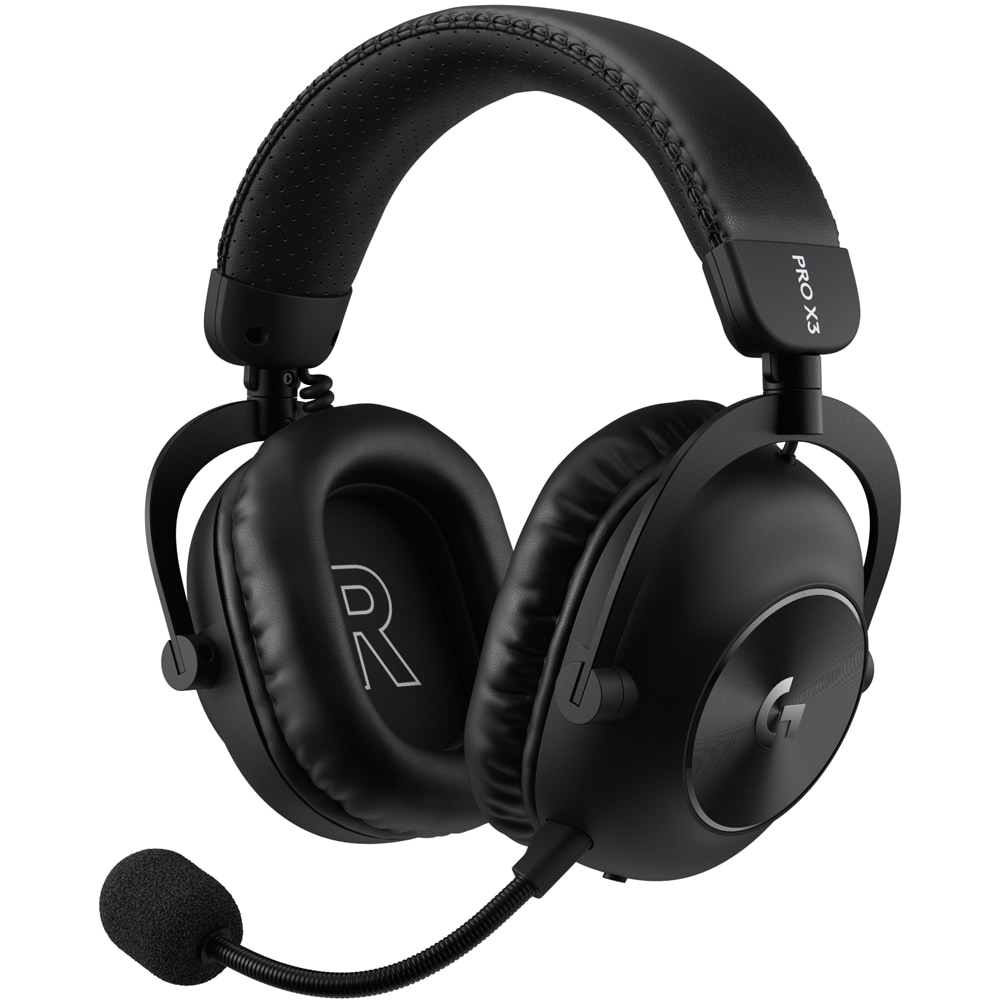 Casti Gaming Wireless LOGITECH G Pro X 3 Lightspeed, multiplatforma, negru