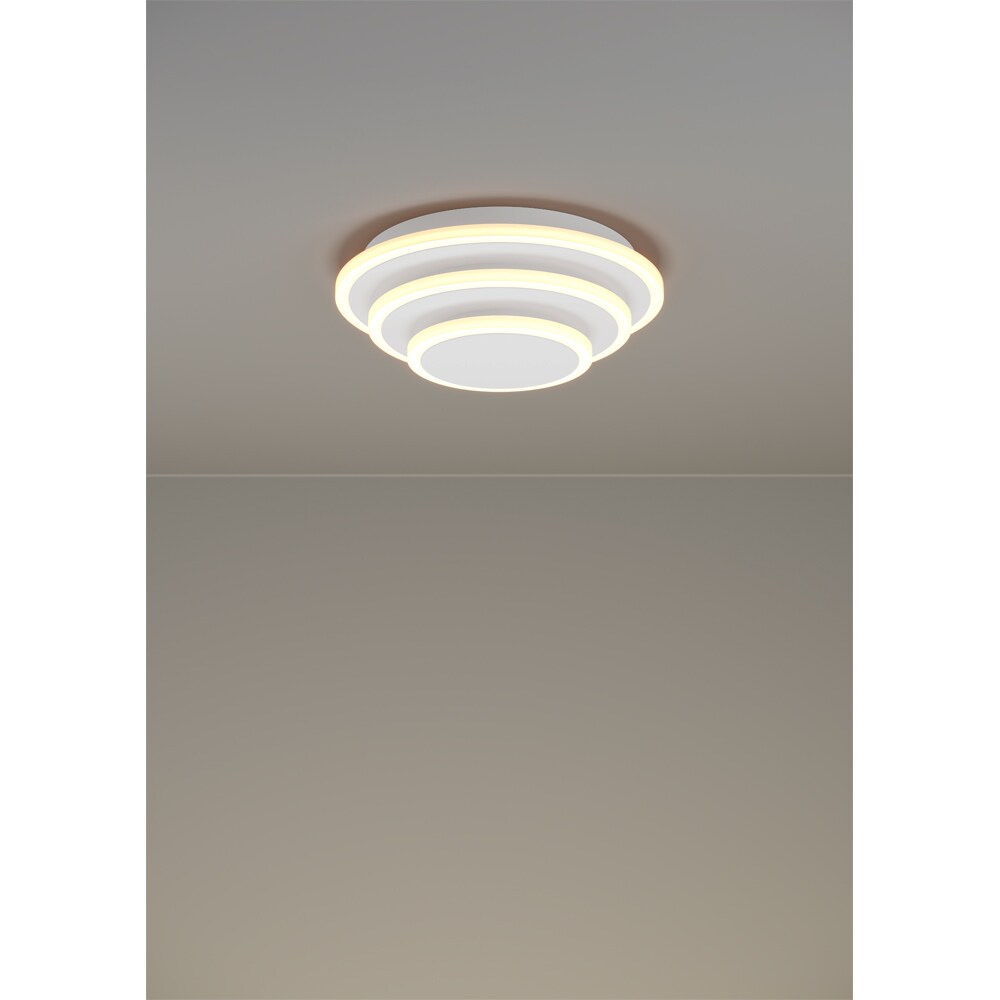 Plafoniera EGLO Elgvero, LED, 3200lm, 3000K, alb