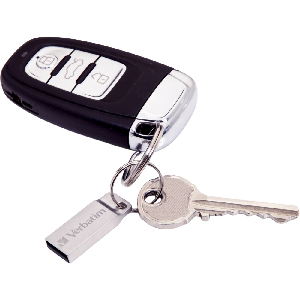 Memorie USB VERBATIM Metal Executive, 16GB, USB 2.0, argintiu