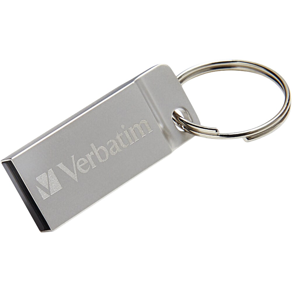 Memorie USB VERBATIM Metal Executive, 16GB, USB 2.0, argintiu
