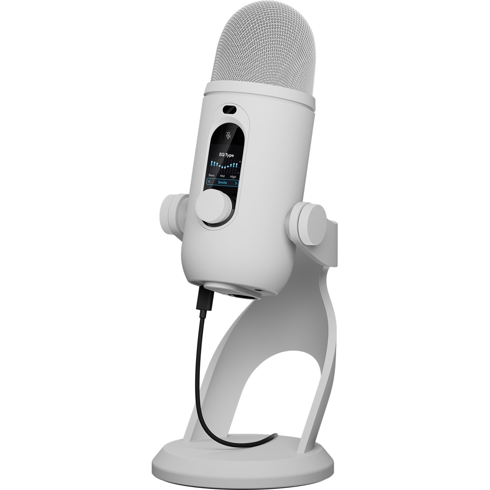 Microfon Gaming LOGITECH G Yeti 2, Lightsync RGB, alb