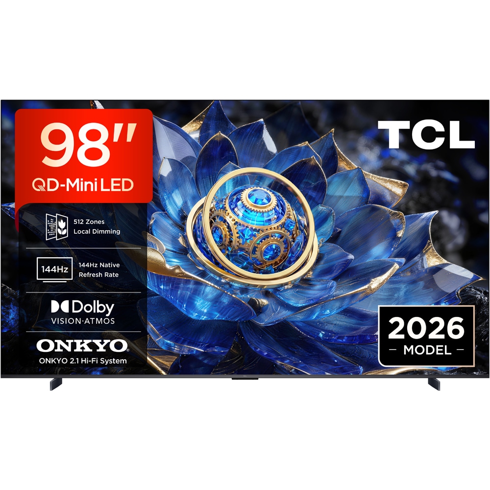 Televizor MiniLed Smart TCL 98P89L, Ultra HD 4K, 248cm