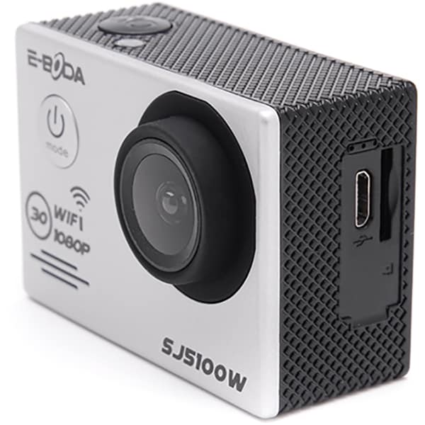 Camera video sport E-BODA SJ5100W, Full HD, WI-FI, argintiu