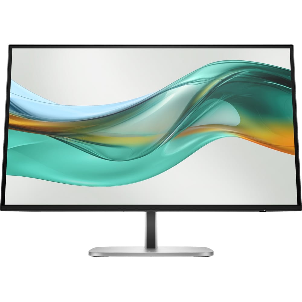 Monitor LED IPS HP Series 5 Pro 527pu (9E0G5AA), 27", QHD, 100Hz, Flicker-Free, USB-C, negru-argintiu