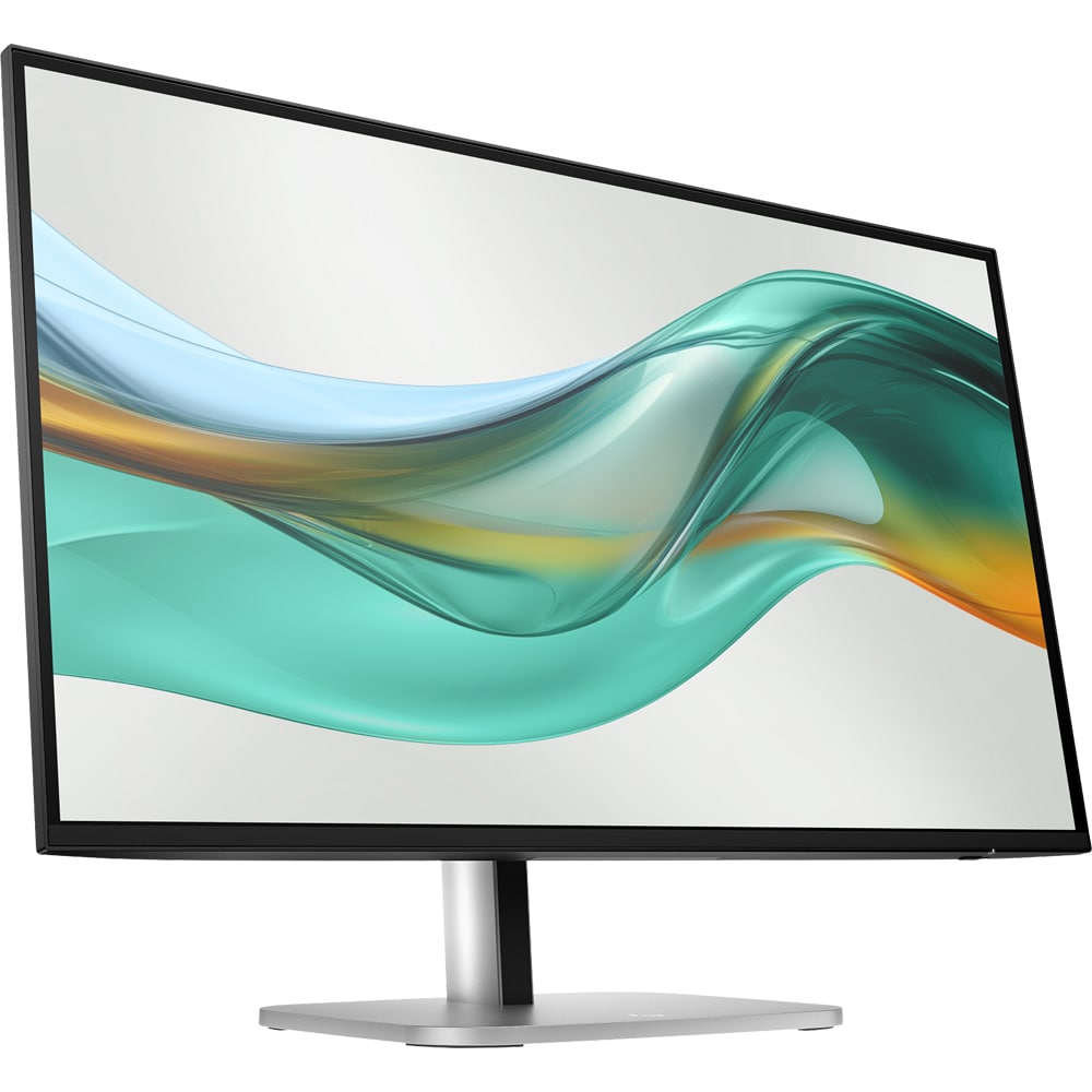Monitor LED IPS HP Series 5 Pro 527pu (9E0G5AA), 27", QHD, 100Hz, Flicker-Free, USB-C, negru-argintiu