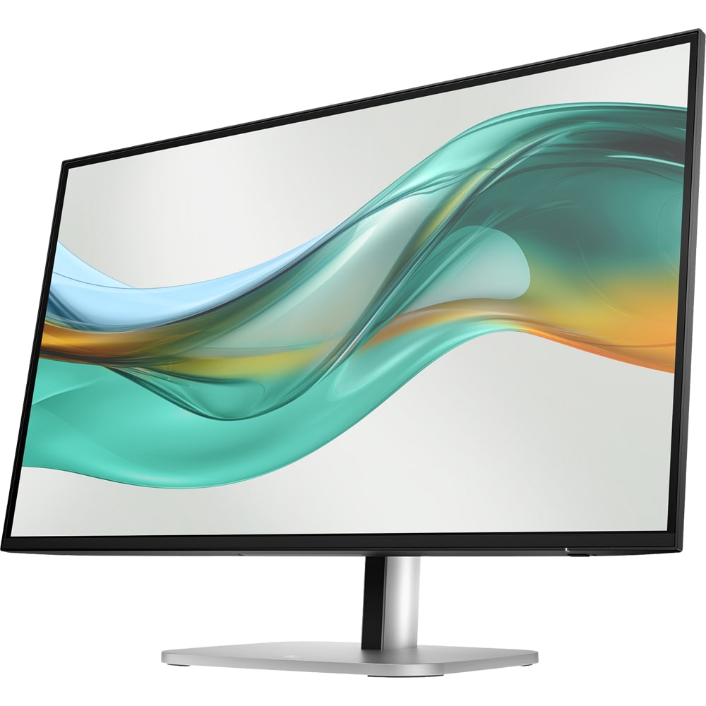 Monitor LED IPS HP Series 5 Pro 527pu (9E0G5AA), 27", QHD, 100Hz, Flicker-Free, USB-C, negru-argintiu