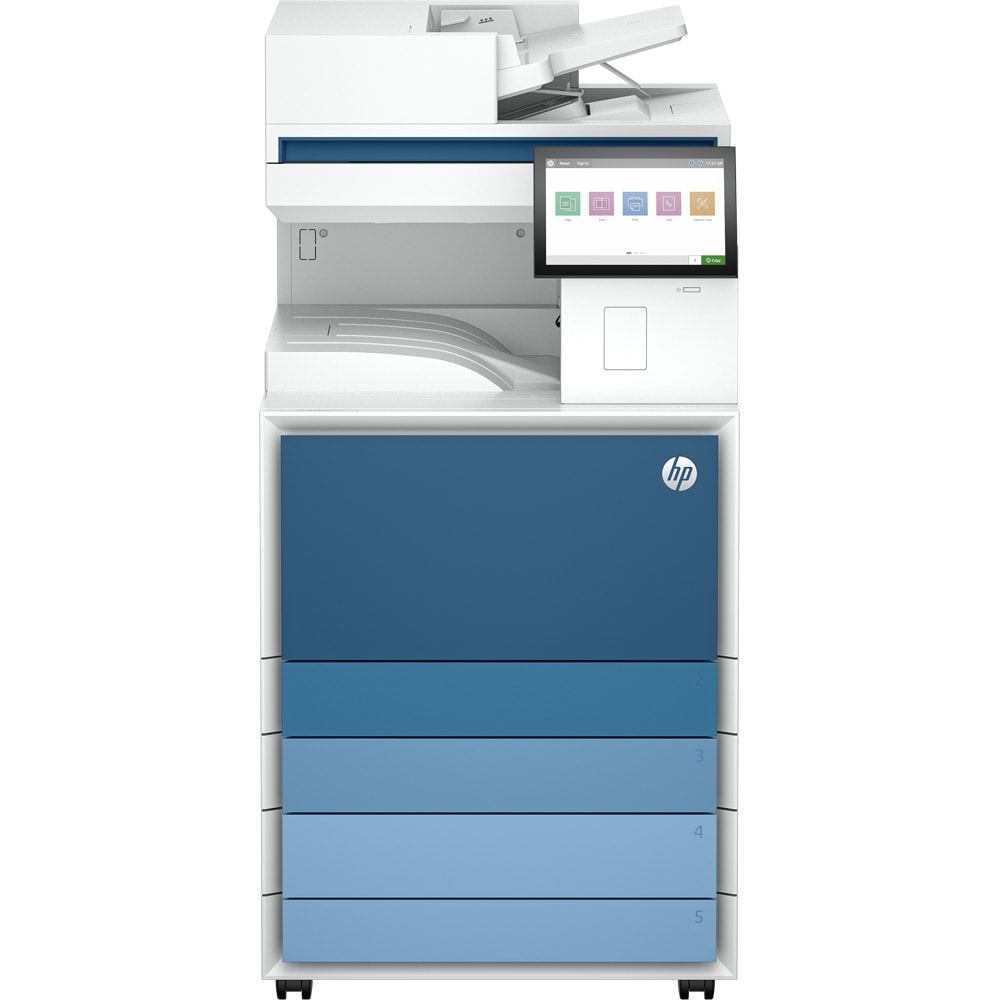 Multifunctional laser monocrom HP LaserJet Enterprise MFP 8601dn, A3, USB, Retea