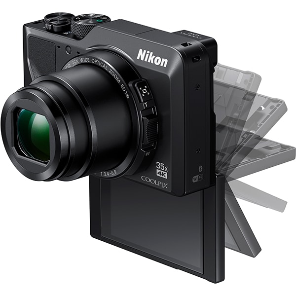 Camera foto digitala NIKON Coolpix A1000, 16 MP, Wi-Fi, negru
