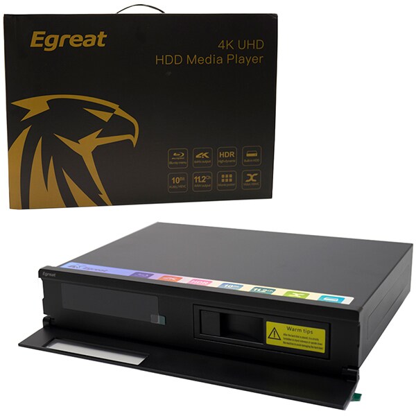 Mini PC EGREAT A10 II, 4K, Quad Core, 16GB, 2GB Ram, Wi-Fi, Android, negru