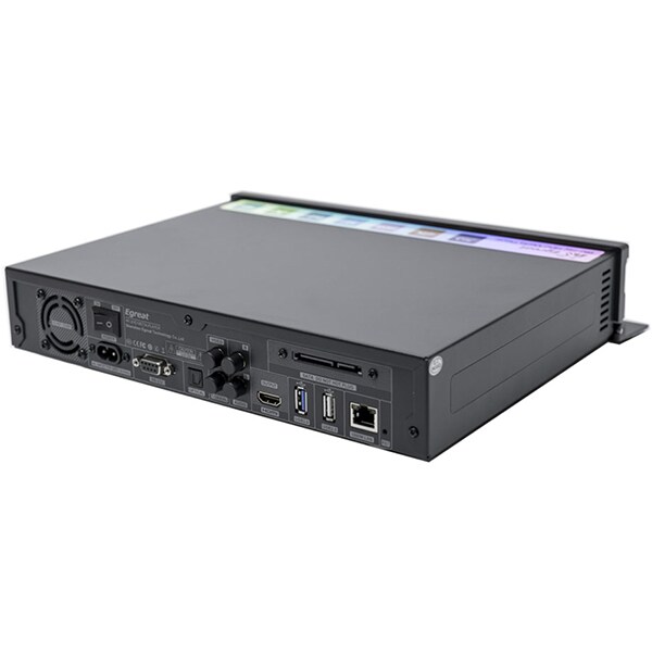 Mini PC EGREAT A10 II, 4K, Quad Core, 16GB, 2GB Ram, Wi-Fi, Android, negru