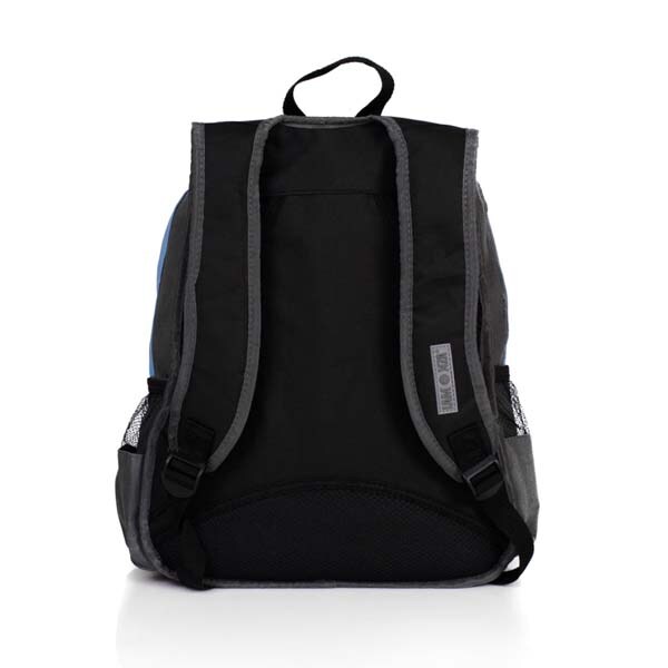 Rucsac LAMONZA Graffiti, gri-albastru