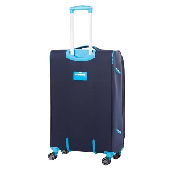 Troler LAMONZA Ultralight, 77 cm, albastru-turcoaz