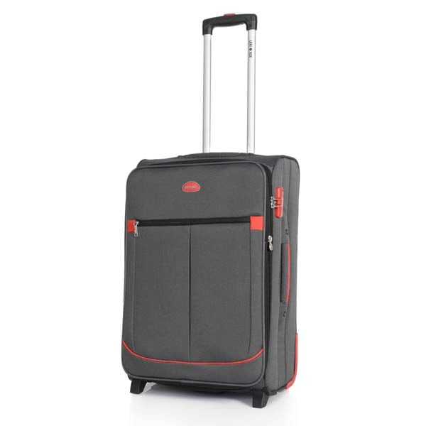 Troler LAMONZA Dortmund 74 cm, Gri Cu Rosu 